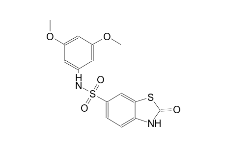 N-(3,5-dimethoxyphenyl)-2-oxo-2,3-dihydro-1,3-benzothiazole-6-sulfonamide