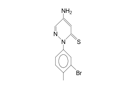 2-(3-Bromo-4-methyl-phenyl)-5-amino-3(2H)-pyridazinthione