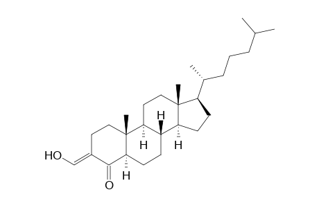 3-Hydroxymethylene-5-.alpha.-cholestan-4-one