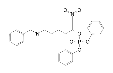 (5R)-N-BENZYL-5-DIPHENYLPHOSPHATOXY-6-METHYL-6-NITROHEPTYLAMINE