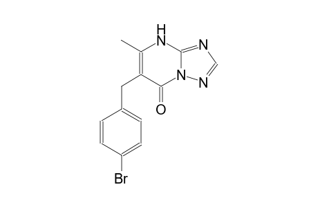 [1,2,4]triazolo[1,5-a]pyrimidin-7(4H)-one, 6-[(4-bromophenyl)methyl]-5-methyl-
