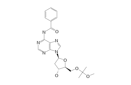 N-(6)-BENZOYL-5'-O-(1-METHOXY-1-METHYLETHYL)-2'-DEOXY-ADENOSINE