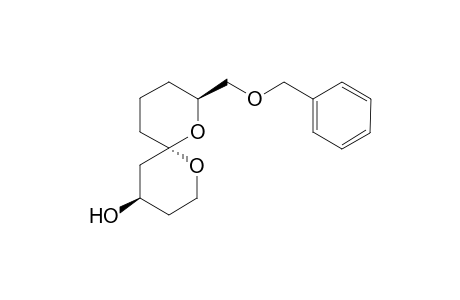 (4R,6R,8S)-8-((Benzyloxy)methyl)-1,7-dioxaspiro[5.5]undecan-4-ol