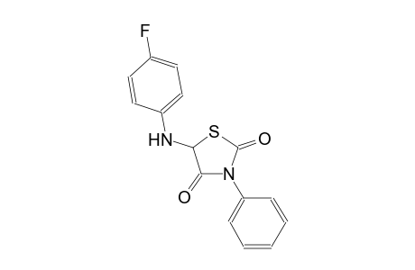 5-(4-fluoroanilino)-3-phenyl-1,3-thiazolidine-2,4-dione