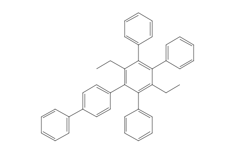 2',5'-diethyl-3',6'-diphenyl-p-quaterphenyl