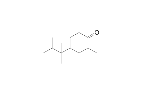 2,2-dimethyl-4-(1,1,2-trimethylpropyl)cyclohexanone
