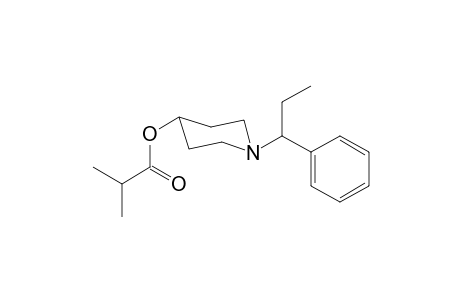 1-(1-Phenylpropyl)piperidin-4-yl 2-methyl propanoate