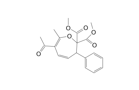 Dimethyl 6-Acetyl-7-methyl-3-phenyloxepine-2,2(3H)-dicarboxylate