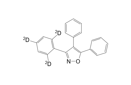 4,5-Diphenyl-3-(2',4',6'-trideuterophenyl)isoxazole