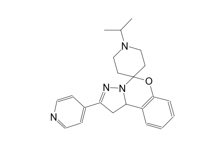 1'-isopropyl-2-(pyridin-4-yl)-1,10b-dihydrospiro[benzo[e]pyrazolo[1,5-c][1,3]oxazine-5,4'-piperidine]