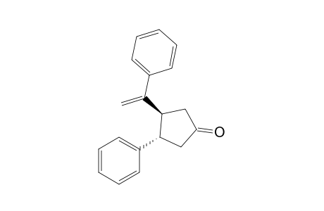 (3S,4S)-3-phenyl-4-(1-phenylethenyl)-1-cyclopentanone