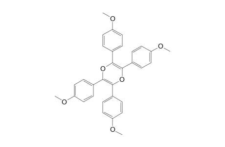 1,4-Dioxin, 2,3,5,6-tetrakis(4-methoxyphenyl)-