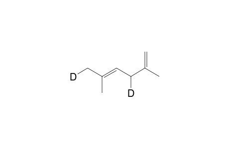 (3,1'-Dideuterio)-2,5-dimethyl-1,4-hexadiene