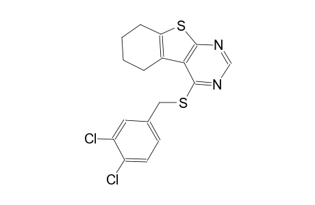 benzo[4,5]thieno[2,3-d]pyrimidine, 4-[[(3,4-dichlorophenyl)methyl]thio]-5,6,7,8-tetrahydro-