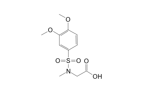 [(3,4-dimethoxy-benzenesulfonyl)-methyl-amino]-acetic acid