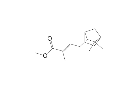 Methyl (E)-2-methyl-4-(2,2-dimethylnorborn-3-yl)-2-butenoate