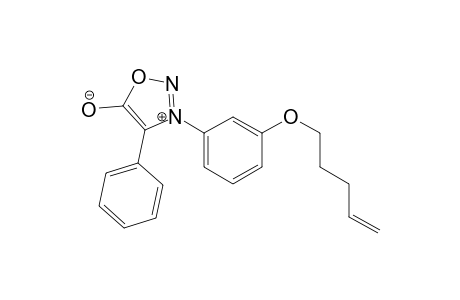 Sydnone, 3-[3-(4-pentenyloxy)phenyl]-4-phenyl-