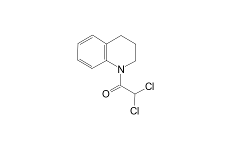 2,2-bis(chloranyl)-1-(3,4-dihydro-2H-quinolin-1-yl)ethanone