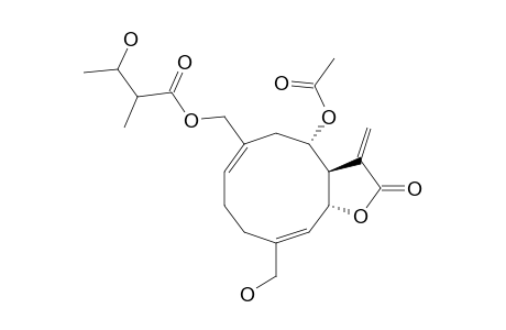 8-ALPHA-ACETOXY-15-HYDROXY-14-[2-ETHYL-3-HYDROXYBUTYRYLOXY]-COSTULIDE
