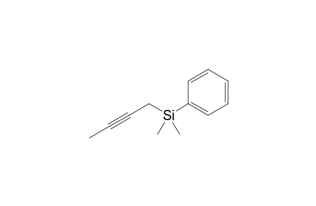 1-Dimethyl(phenyl)silylbut-2-yne