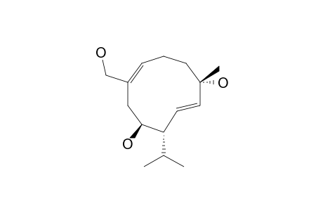 PULICANADIENOL;(1E,5E)-7-BETA-H-GERMACRA-1(10),5-DIEN-4-ALPHA,8-BETA,14-TRIOL