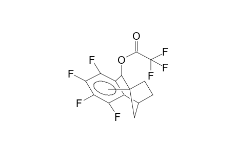 1-METHYL-2-TRIFLUOROACETOXY-3,4-TETRAFLUOROBENZOBICYCLO[3.2.1]OCTENE