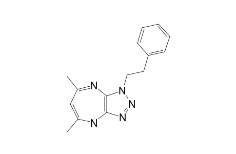 1-PHENETHYL-5,7-DIMETHYL-4H-1,2,3-TRIAZOLO-[4,5-B]-[1,4]-DIAZEPINE