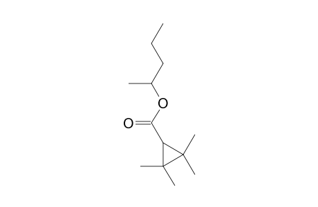 1-Methylbutyl 2,2,3,3-tetramethylcyclopropanecarboxylate