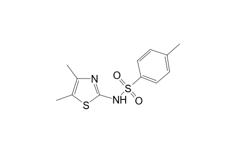 Thiazole, 4,5-dimethyl-2-(4-methylphenylsulfonylamino)-