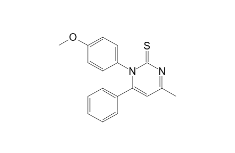 1-(p-Methoxyphenyl)-4-methyl-6-phenyl-2[1H]pyrimidinethione