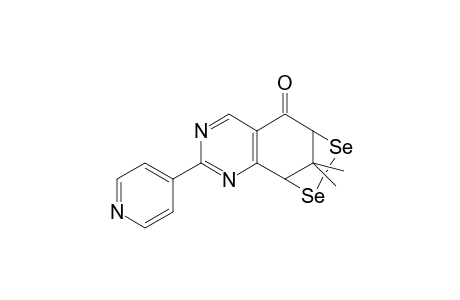 7,7-Dimethyl-2-(4'-pyridyl)-5,6,7,8-tetrahydro-6,8-epidiseleno-5-quinazolone