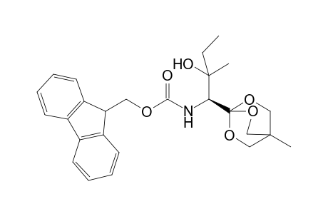 1-[N-(9-Fluorenylmethyloxycarbonyl)-(1S,2S/R)-1-amino-2-methyl-2-hydroxybutyl]-4-methyl-2,6,7-trioxabicyclo[2.2.2]octane