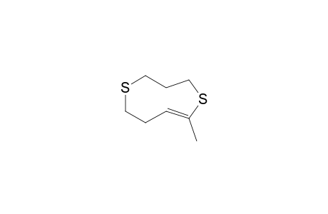 (E)-9-Methyl-1,5-dithiacyclonon-8-ene