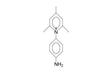 1-(4-Amino-phenyl)-2,4,6-trimethyl-pyridinium cation