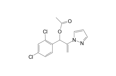 1-(2,4-Dichlorophenyl)-2-(1H-pyrazol-1-yl)allyl acetate