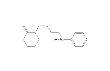 1-Methylene-2-[4-(phenylsilyl)butyl]cyclohexane