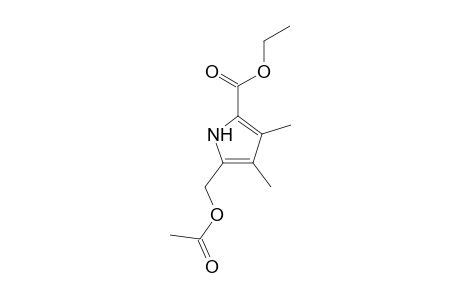 Ethyl 5-[(acetyloxy)methyl]-3,4-dimethyl-1H-pyrrole-2-carboxylate