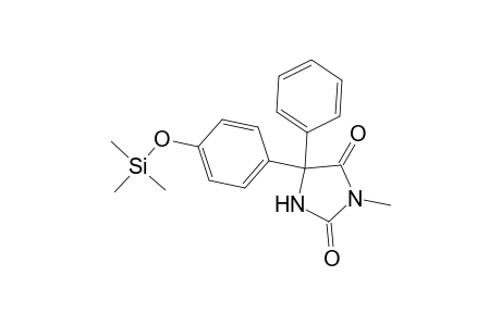 2,4-Imidazolidinedione, 3-methyl-5-phenyl-5-[4-[(trimethylsilyl)oxy]phenyl]-