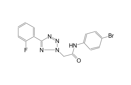 N-(4-bromophenyl)-2-[5-(2-fluorophenyl)-2H-tetraazol-2-yl]acetamide