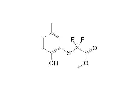 acetic acid, difluoro[(2-hydroxy-5-methylphenyl)thio]-, methyl ester