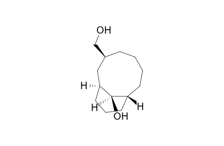 (1S*,3S*,8R*,12R*)-12-Hydroxy-3-(hydroxymethyl)bicyclo[6.3.1]dodecane