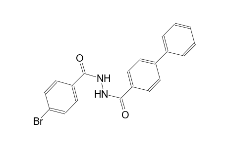 [1,1'-biphenyl]-4-carboxylic acid, 2-(4-bromobenzoyl)hydrazide