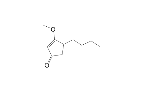 2-Cyclopenten-1-one, 4-butyl-3-methoxy-