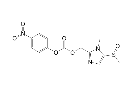 [1-Methyl-5-(methylsulfinyl)-1H-imidazol-2-yl]methyl 4-nitrophenyl carbonate