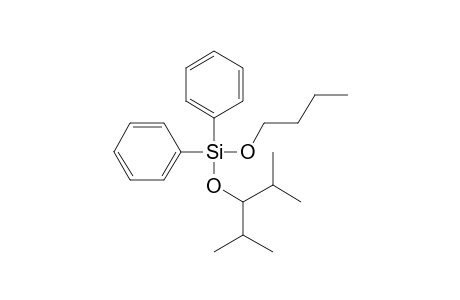 Silane, diphenylbutoxy(2,4-dimethylpent-3-yloxy)-