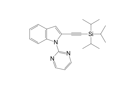 1-(Pyrimidin-2-yl)-2-[(triisopropylsilyl)ethynyl]-1H-indole