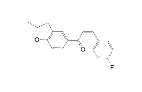 Propenone, 3-(4-fluorophenyl)-1-(2,3-dihydro-2-methyl-5-benzofuryl)-