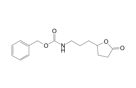 3-(Benzyloxyamido)-1-(5-oxotetrahydrofuran-2-yl)propane