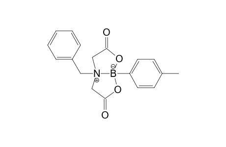(N->B) 4-Methylphenyl[N-benzyliminodiacetate-O,O',N]borane