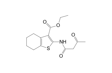 ethyl 2-(3-oxobutanoylamino)-4,5,6,7-tetrahydrobenzothiophene-3-carboxylate